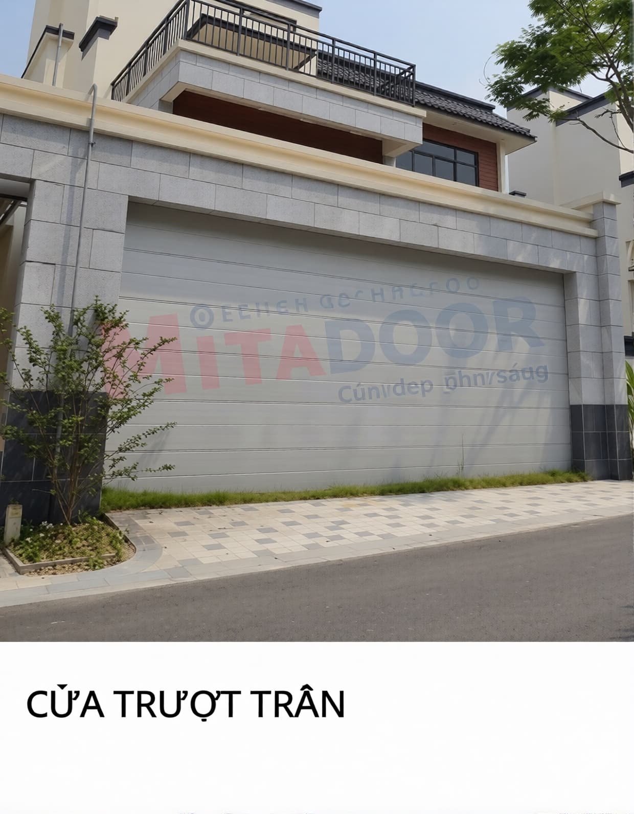 Cửa Trượt Trần — lắp đặt tại Cần Thơ